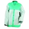 Magid SparkGuard 1830LSFLP Green Flame Resistant Jacket with Leather Sleeves and Front Patches, XL 1830LSFLP-XL - alternate 2
